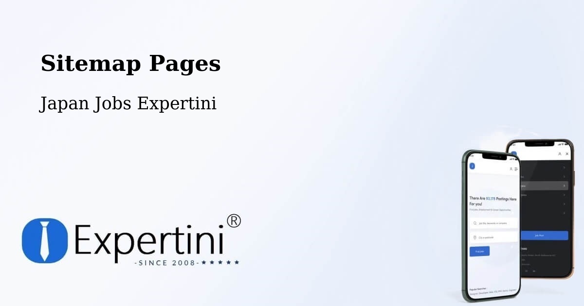 Sitemap Pages - Chiryū Shi - Japan Jobs Expertini
