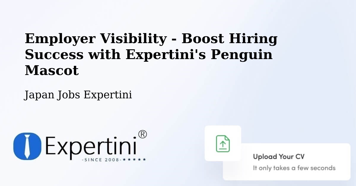 CV and Resume Visibility Optimization – Chiryū Shi - Japan Jobs Expertini